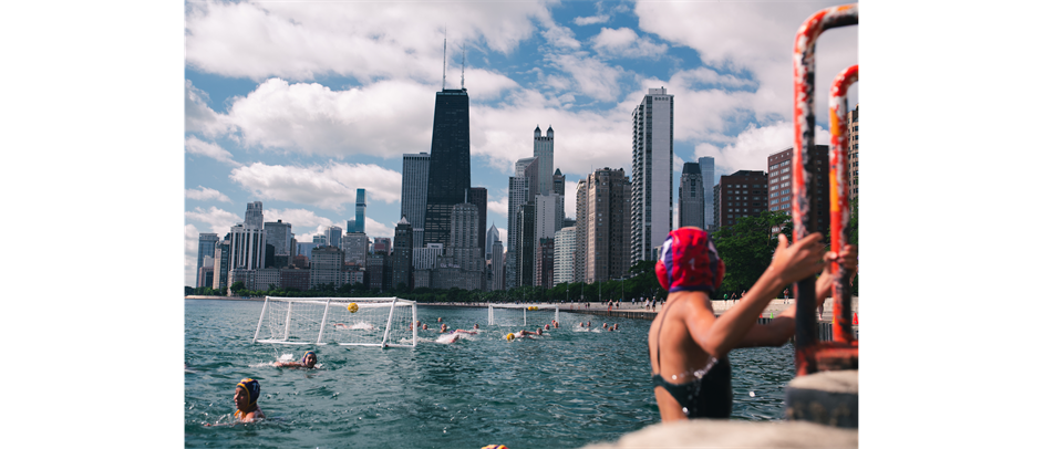 Lakefront pop-up Water Polo 